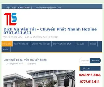 Shipthanglong.com(Công ty Chuyển phát nhanh Thăng Long Ship) Screenshot