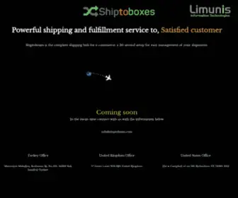 Shiptoboxes.com(Shiptoboxes) Screenshot