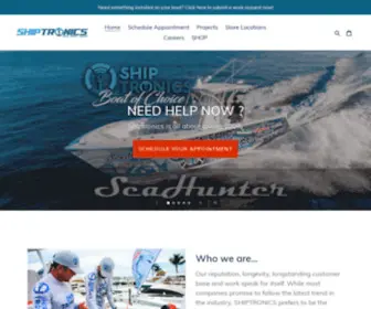 Shiptronics.com(Please Log In) Screenshot