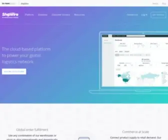 Shipwire.com(Global Fulfillment Solutions for Growing Brands) Screenshot