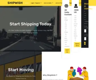 Shipwish.in(Courier Service) Screenshot