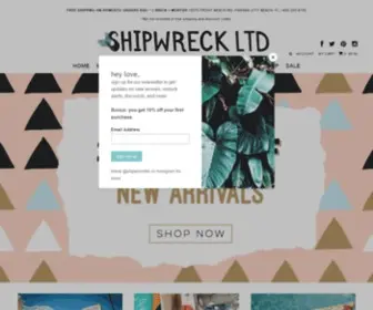 Shipwreckltd.com(Shipwreck Ltd) Screenshot