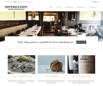 Shipwreckpointsteakhouse.com(Shipwreck Point Restaurant & Steakhouse) Screenshot