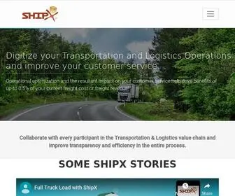 Shipx.in(Digitize your Transportation and Logistics Operations. ShipX) Screenshot