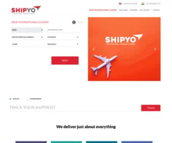 Shipyo.com(Default Parallels Plesk Panel Page) Screenshot