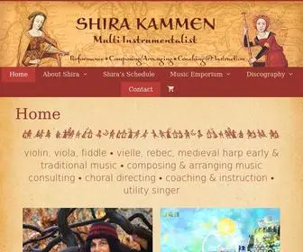 Shirakammen.com(Shira Kammen) Screenshot