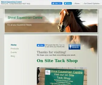 Shiralequestriancentre.co.uk(Shiral Equestrian Centre) Screenshot