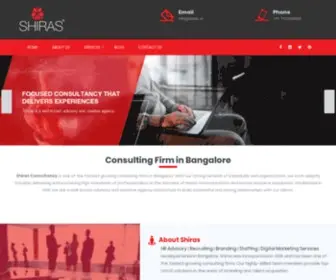 Shiras.in(Business Consultancy in Bangalore) Screenshot