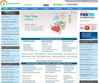 Shirasmane.com(Website Design in Pune Cheap SEO Services) Screenshot