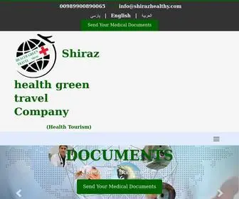 Shirazhealthy.com(Shiraz health green travel Company) Screenshot