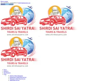 Shirdisaiyatra.com(Shirdi Sai Yatra Cabs) Screenshot