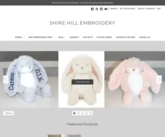 Shirehillembroidery.com(Shire Hill Embroidery) Screenshot