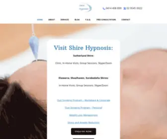 Shirehypnosis.com.au(Shire Hypnotherapy Clinic) Screenshot