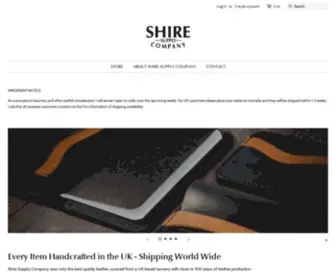 Shiresupply.com(SHIRE SUPPLY COMPANY) Screenshot