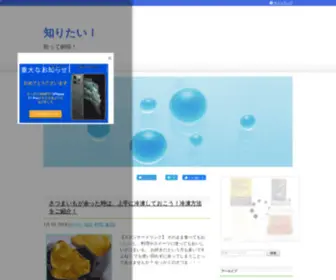 Shiri-Tai.net(知りたい) Screenshot