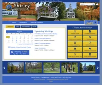 Shirley-MA.gov(Shirley MA) Screenshot