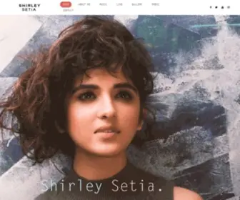 Shirleysetiaofficial.com(Shirley Setia) Screenshot