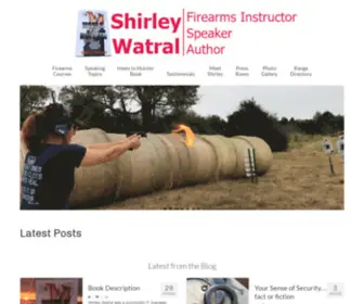 Shirleywatralfirearmstraining.com(Shirley Watral Firearms Training) Screenshot