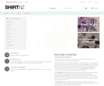 Shirt.nz(Corporate Clothing for Professionals) Screenshot