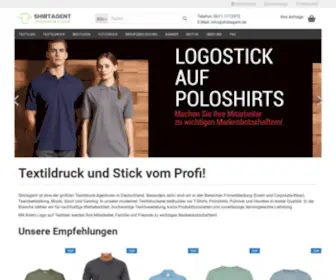 Shirtagent.de(Textildruck & Stick) Screenshot