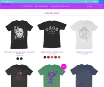 Shirtasaurus.com(Geek Shirts & Funny T Shirts) Screenshot