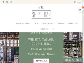 Shirtbar.com.au(Bespoke Tailor) Screenshot