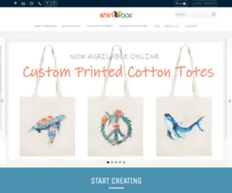 Shirtbox.com.au(Custom Tees) Screenshot