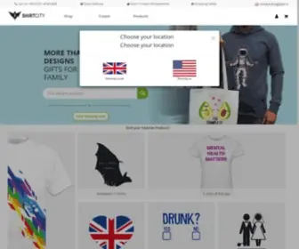 Shirtcity.co.uk(Since 2001) Screenshot