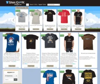Shirtgeek.me(Shirt Geek) Screenshot