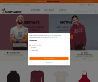 Shirtlabor.de(T-Shirt Druck) Screenshot