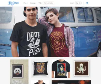 Shirtmogul.com(Home of the best Pop Culture tees) Screenshot