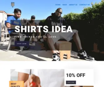 Shirts-Idea.com(Shirts Idea) Screenshot