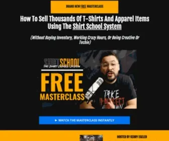 Shirtschool.com(Shirt School) Screenshot