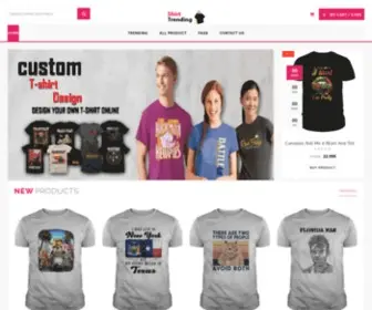 Shirttrending.com(Cheap T shirts Store Online Shopping) Screenshot