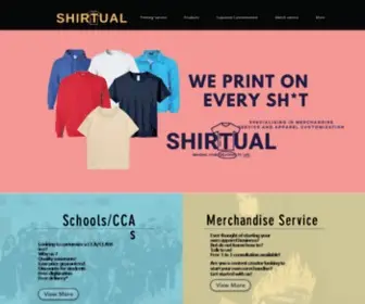 Shirtual.biz(Shirtual Customisation) Screenshot