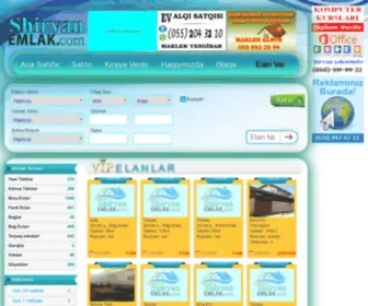 Shirvanemlak.com Screenshot
