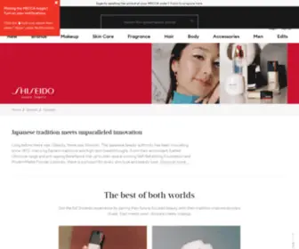 Shiseido.com.au(Shiseido) Screenshot