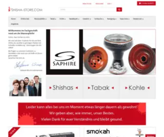 Shisha-Store.com(Dein shisha shop seit 2002 ist) Screenshot