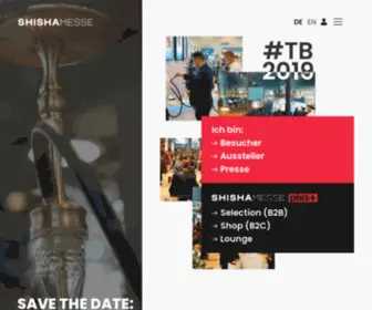 Shishamesse.de(ShishaMesse Frankfurt) Screenshot
