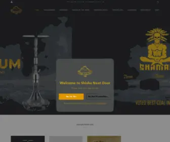 Shishanextdoor.com(Shisha Next Door) Screenshot