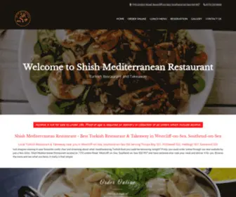 Shishmediterranean.co.uk(Shish Mediterranean Restaurant) Screenshot