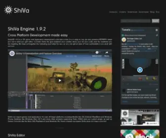Shiva-Engine.com(Cross-platform Game Engine and IDE) Screenshot