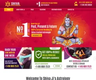 Shiva-Trusted-Astrologer.com(Astrology in California) Screenshot