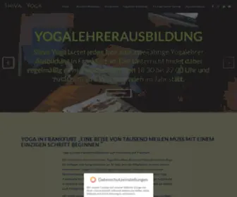 Shiva-Yoga.de(Yoga im Loft in Frankfurt) Screenshot
