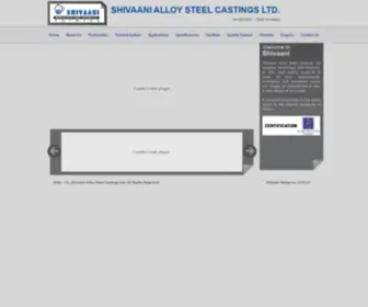 Shivaanialloys.com(Shivaani Alloy) Screenshot