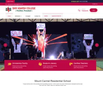 Shivadarshcollege.com(Shivadarshcollege) Screenshot