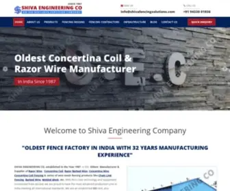 Shivafencingsolutions.com(Oldest Fencing Wire Manufacturer) Screenshot