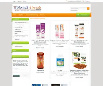 Shivalikherbals.in(Shivalik Herbals) Screenshot