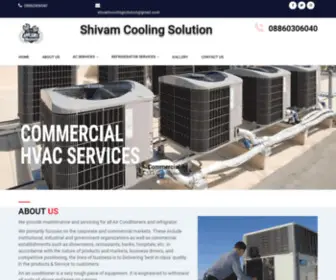 Shivamcoolingsolution.com(AC Repair) Screenshot