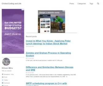 Shivammitra.com(This blog) Screenshot